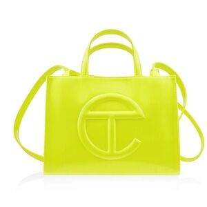Shmedium Shopping Bag Highlighter Yellow